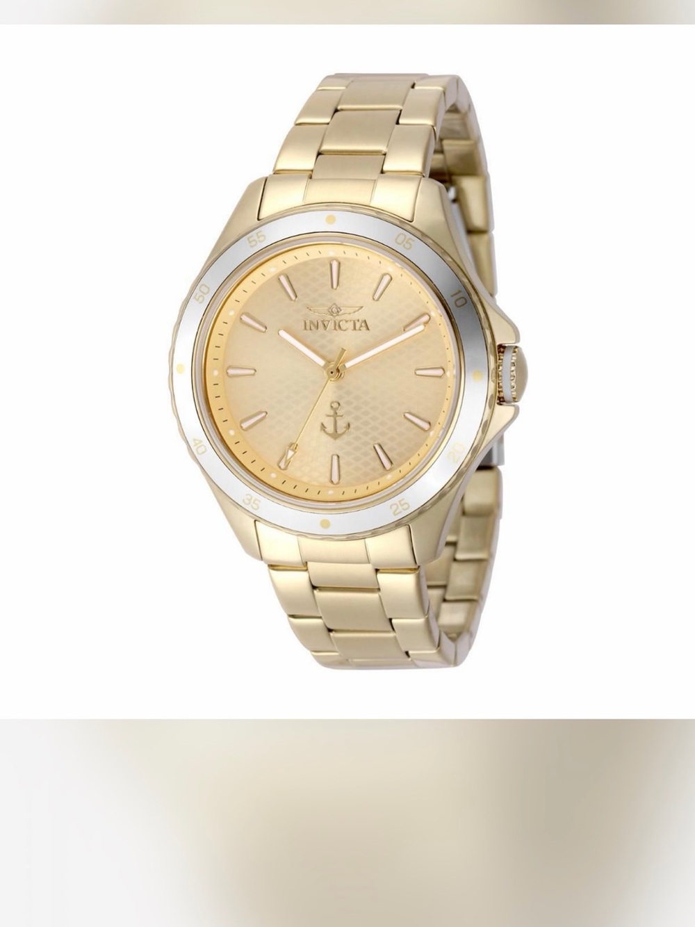 Invicta Unisex Watch - 38mm, Gold